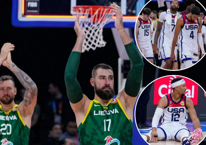 Lithuania Kicked Out USA on the Top Spot of their Group in the FIBA World Cup